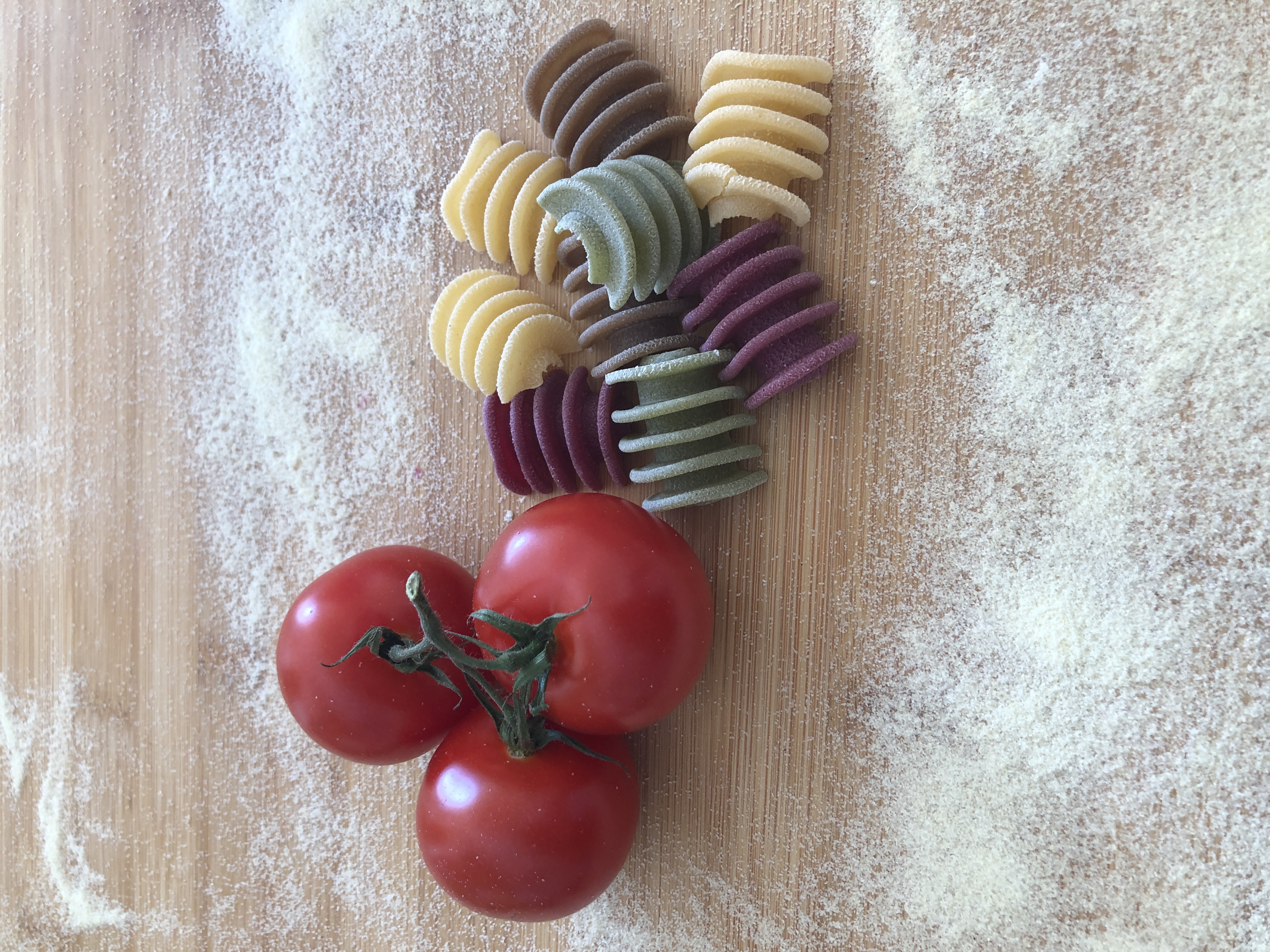 Arranged Food and Objects