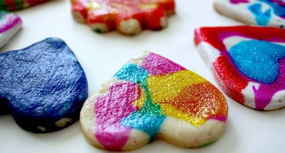 Coloured Salt Dough