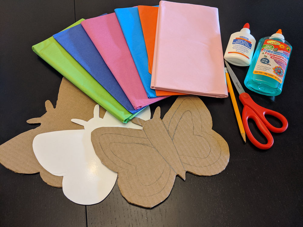 Tissue Paper Butterfly