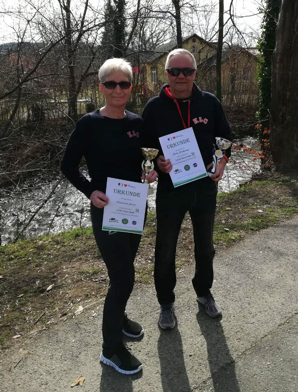 Jeweils auf Rang 2: Anna Maria Jernej und Peter Stattmann