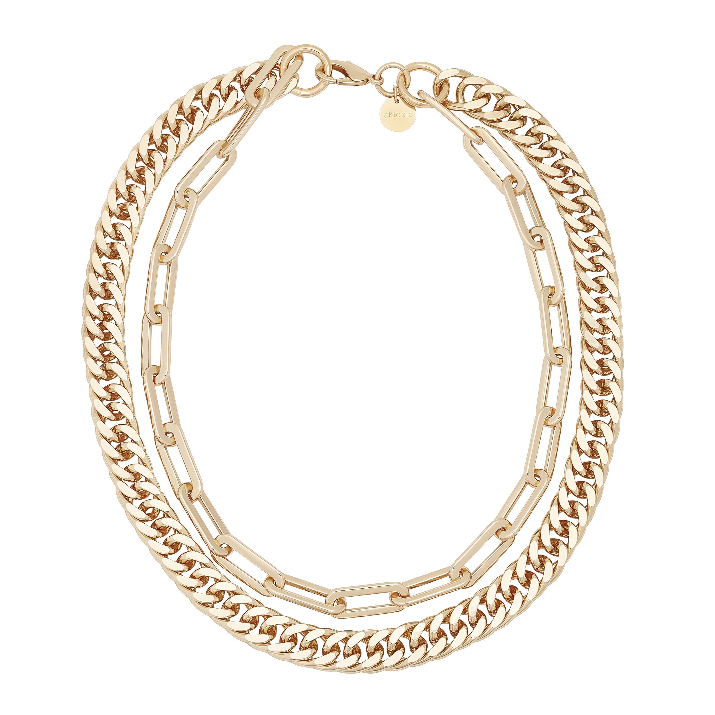 Double Layer Wren Necklace by Eklexic
