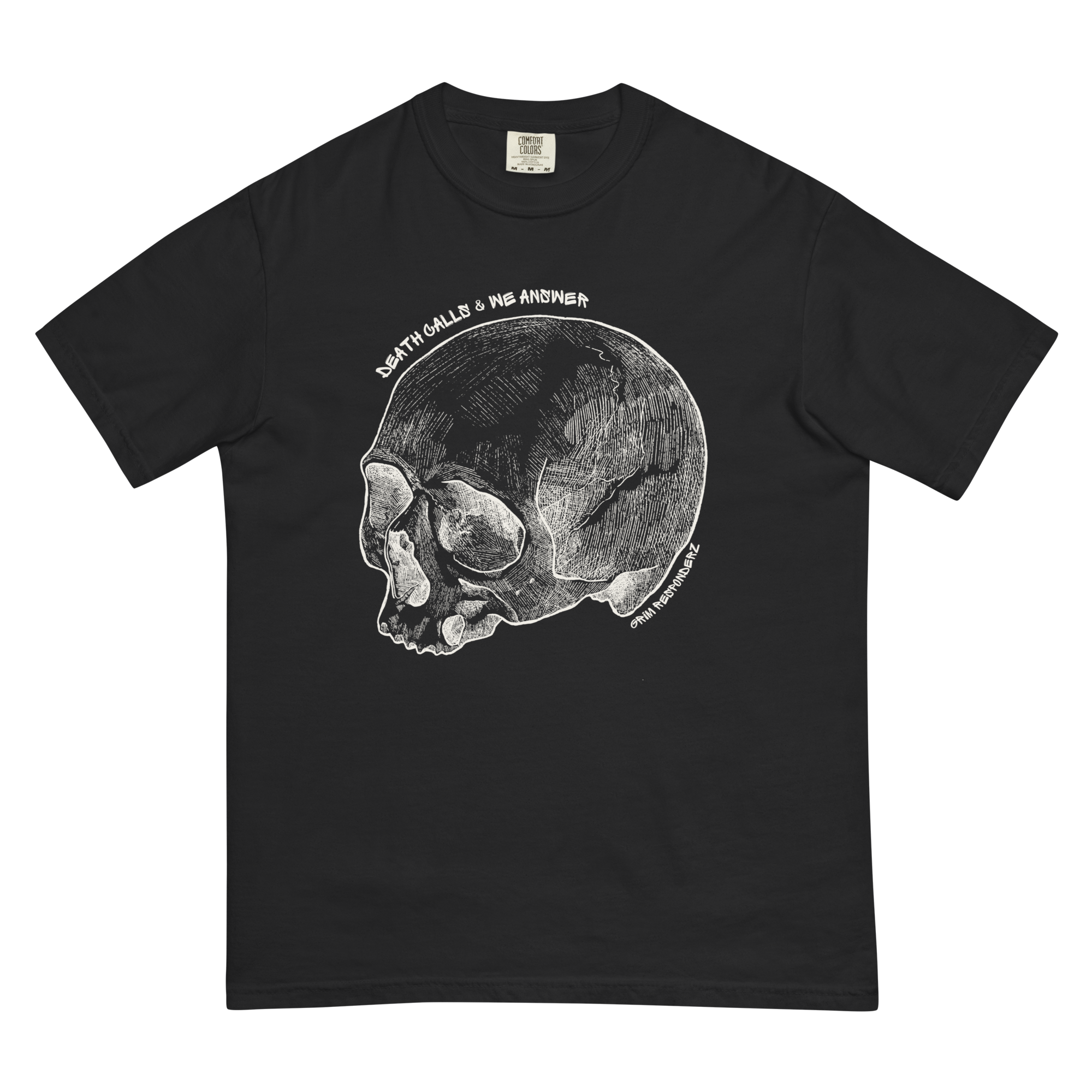 Grim Responderz Unisex Garment-Dyed Heavyweight t-shirt