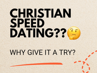 Christian Speed Dating? Would you try it?