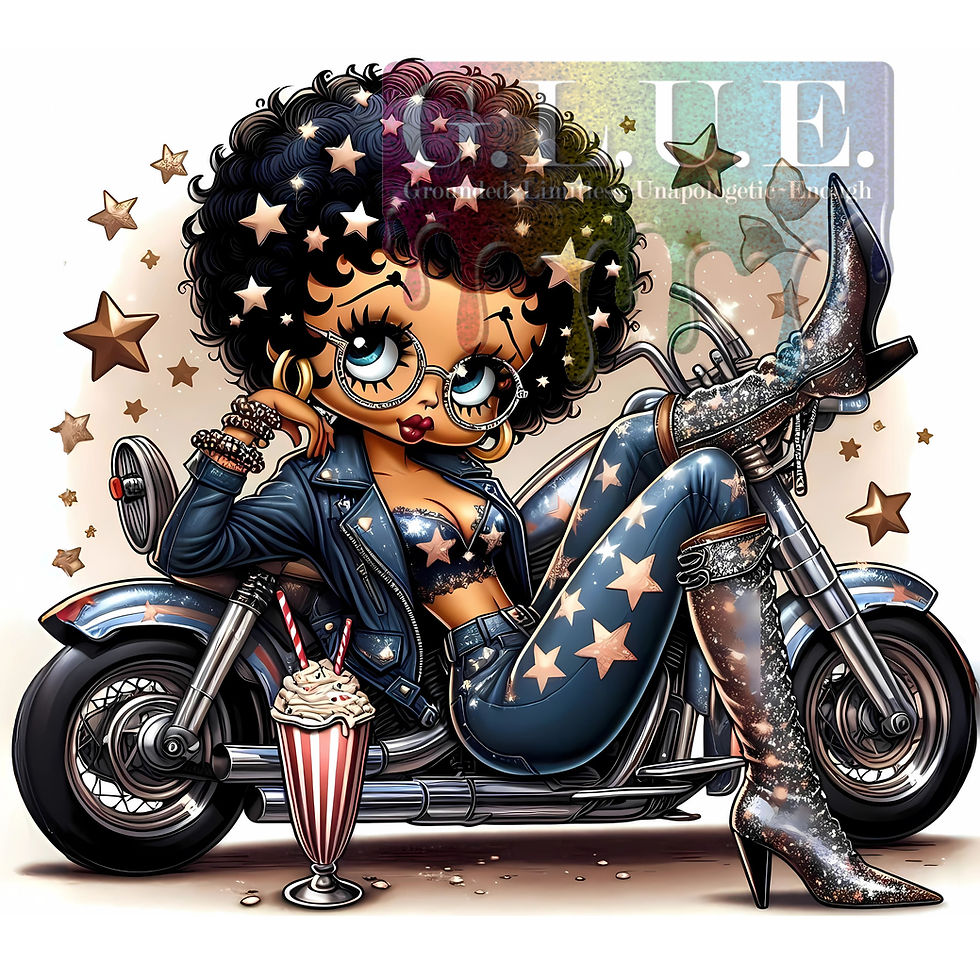 Star Studded Biker Chics