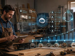KI-Agent Betreuung Schreinerei