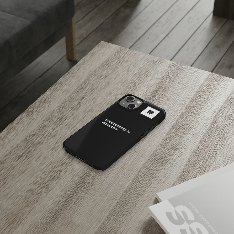 Thumbnail: TIA Slim Phone Case (BLK)