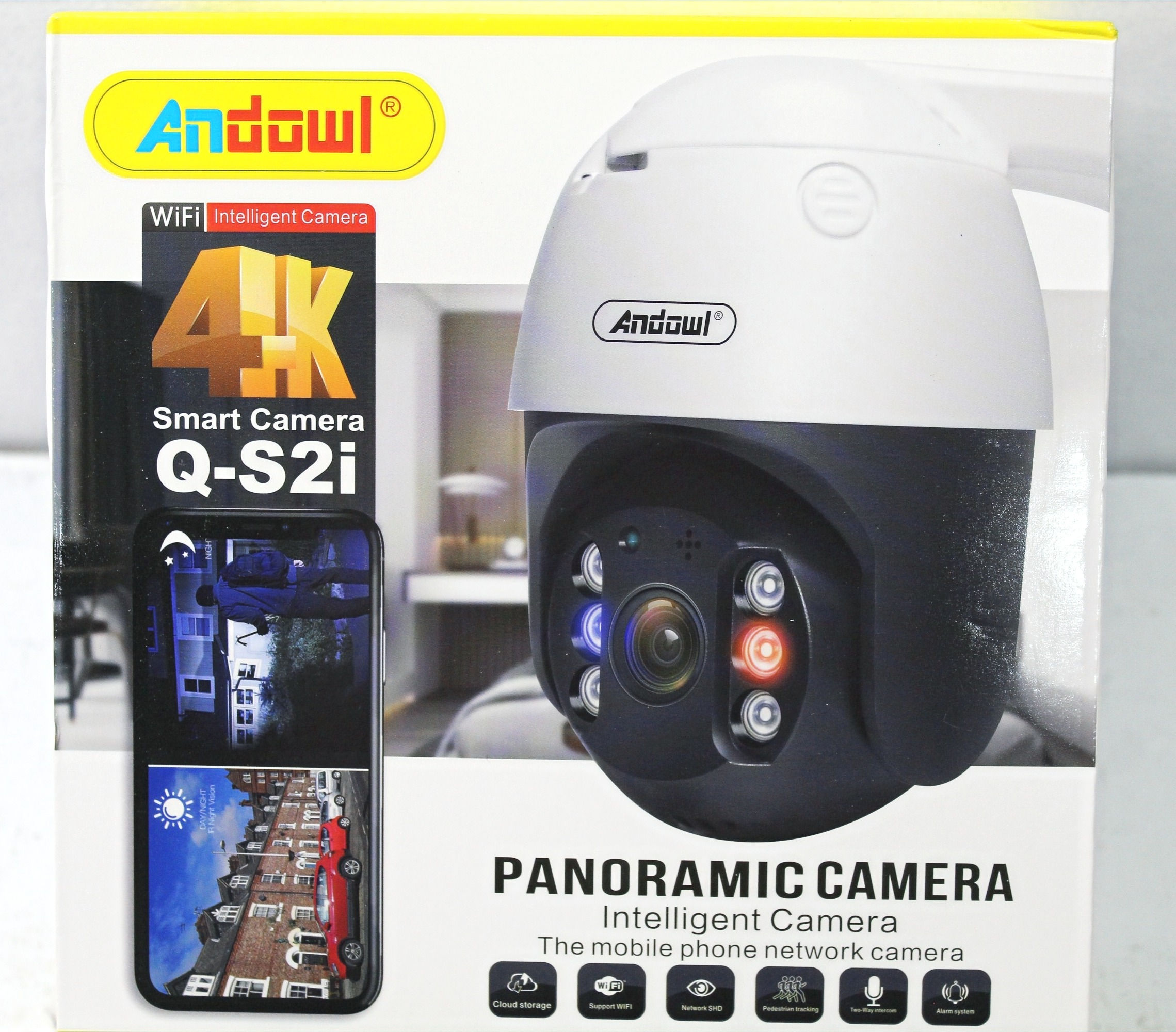 Andowl Wifi Intelligent 4K Panoramic Camera