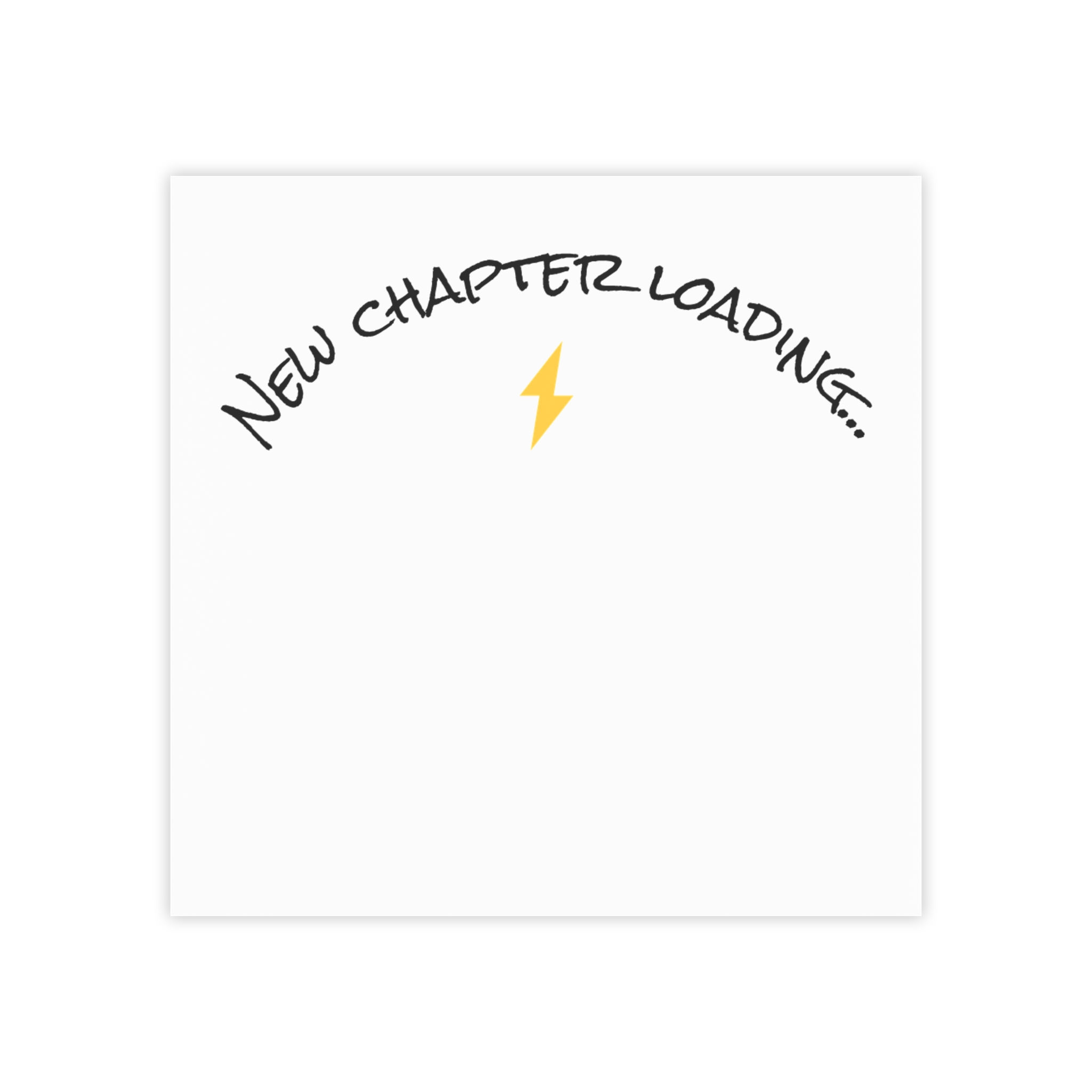 New Chapter Loading Post-it Note Pads | Motivational Memo Pads