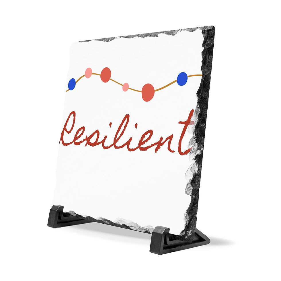 Thumbnail: Resilient Slate Plaque | desk sign