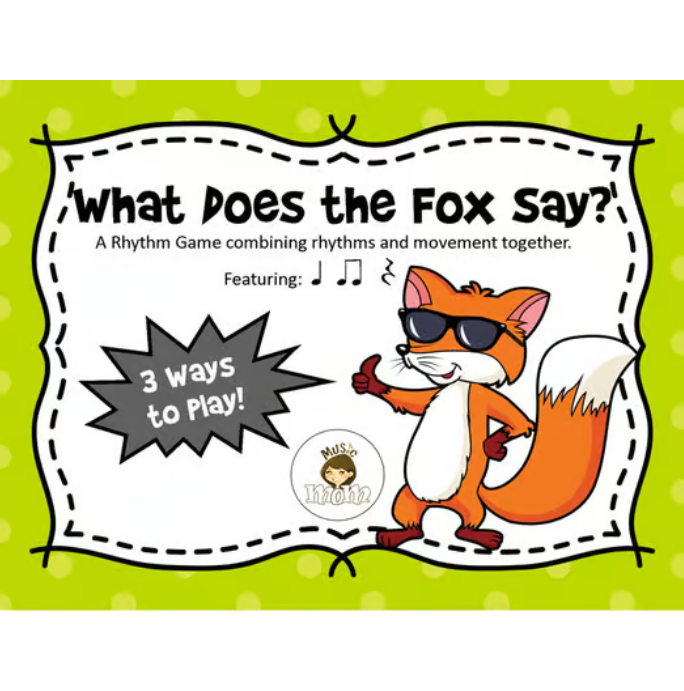 Rhythm Game: What Does the Fox Say?