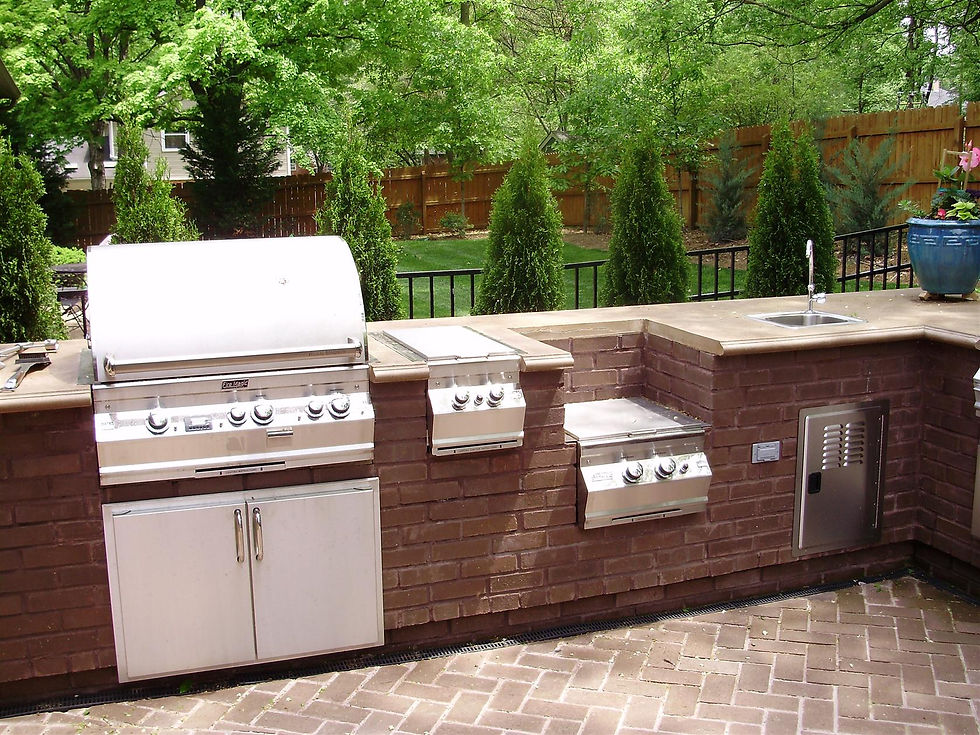 Landscape Outdoor Kitchen Leavenwort