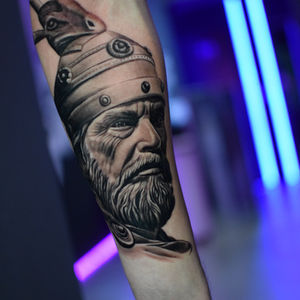 Skenderbeu, tatuazh skenderbeu