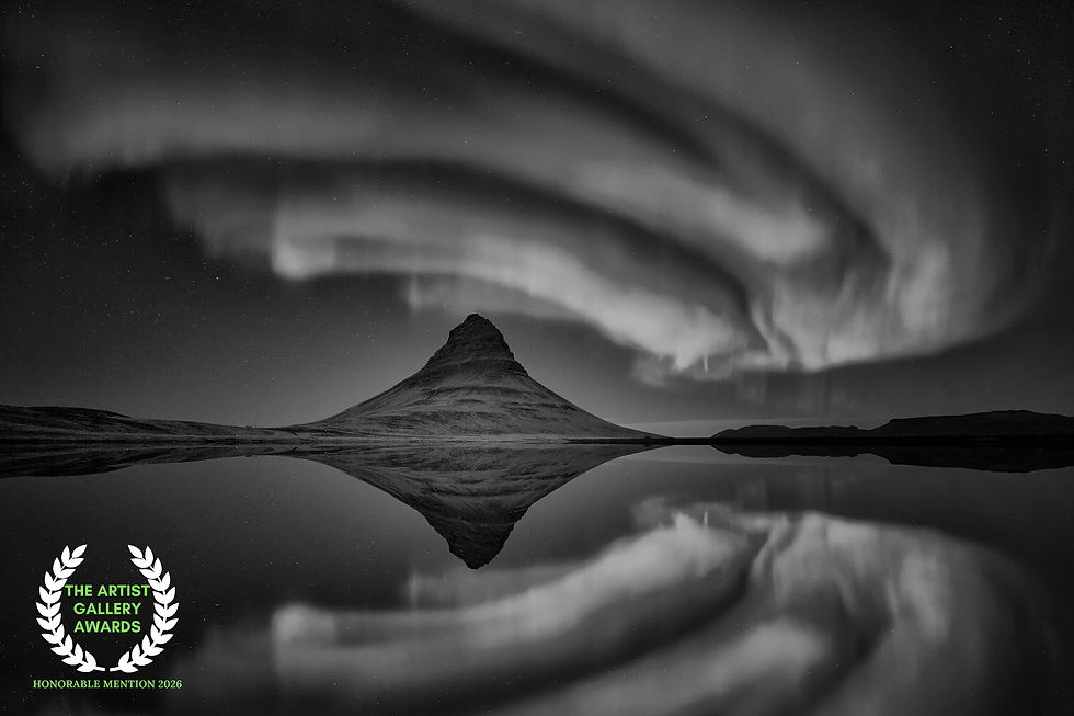 The Artist Gallery Awards Black and White 2026: two honorable mentions