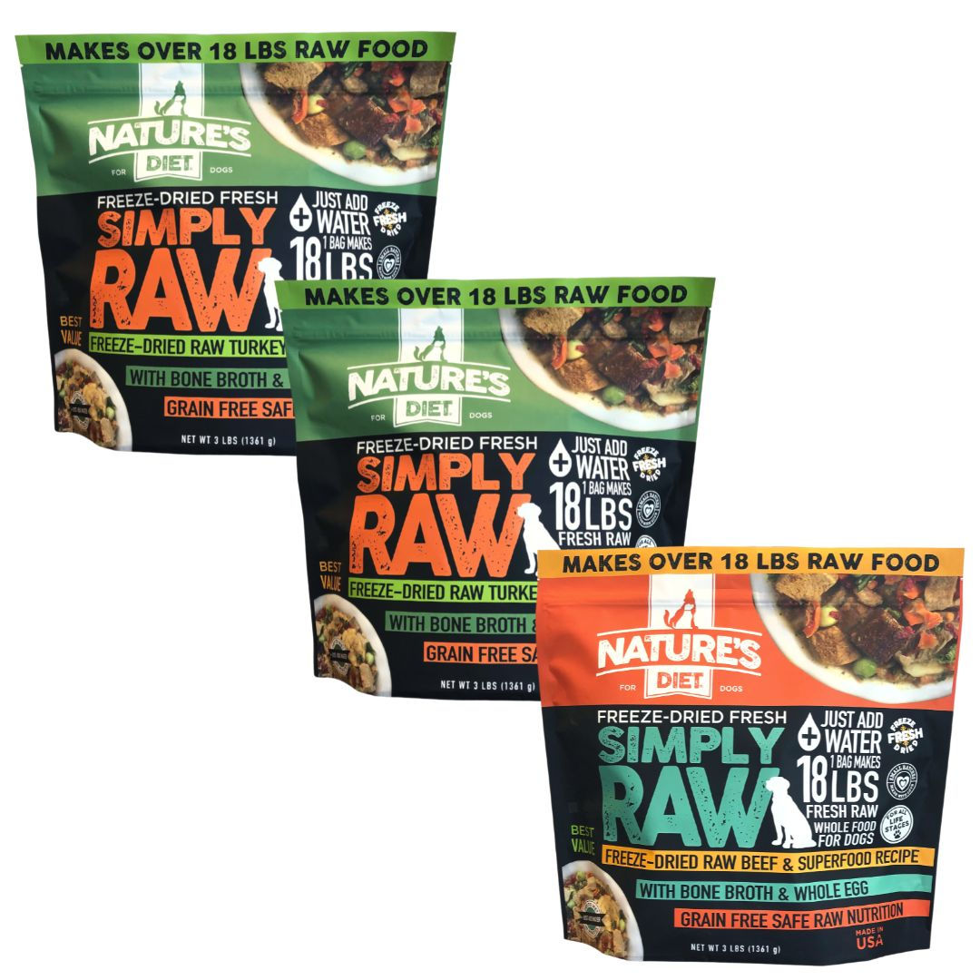 Simply Raw® 2 Turkey 1 Beef