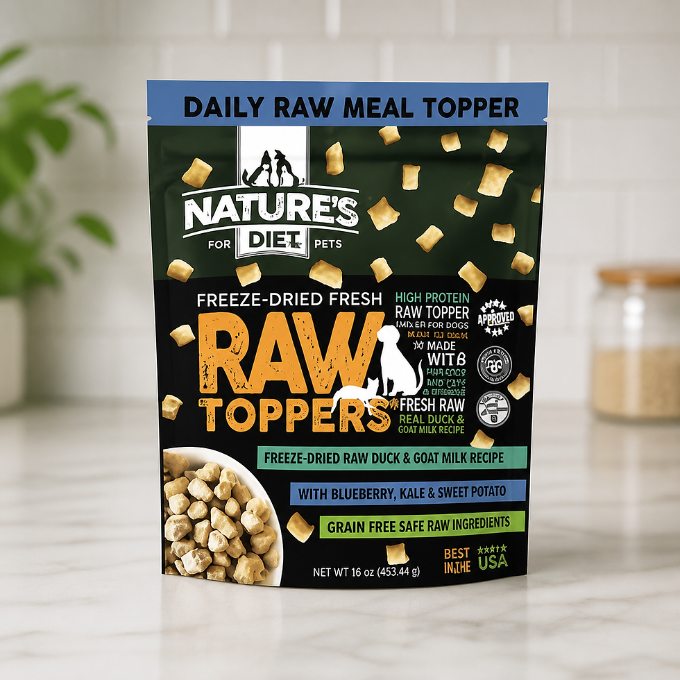 Raw Toppers: A Simple Way to Add Variety