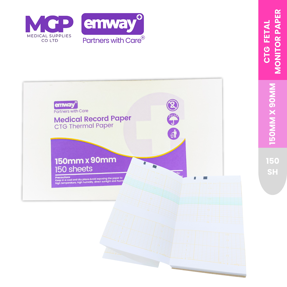 150mm x 90mm x 150sh Emway® CTG Fetal Monitor Paper