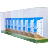 Patrick Hughes Doors of Knowledge Maquette