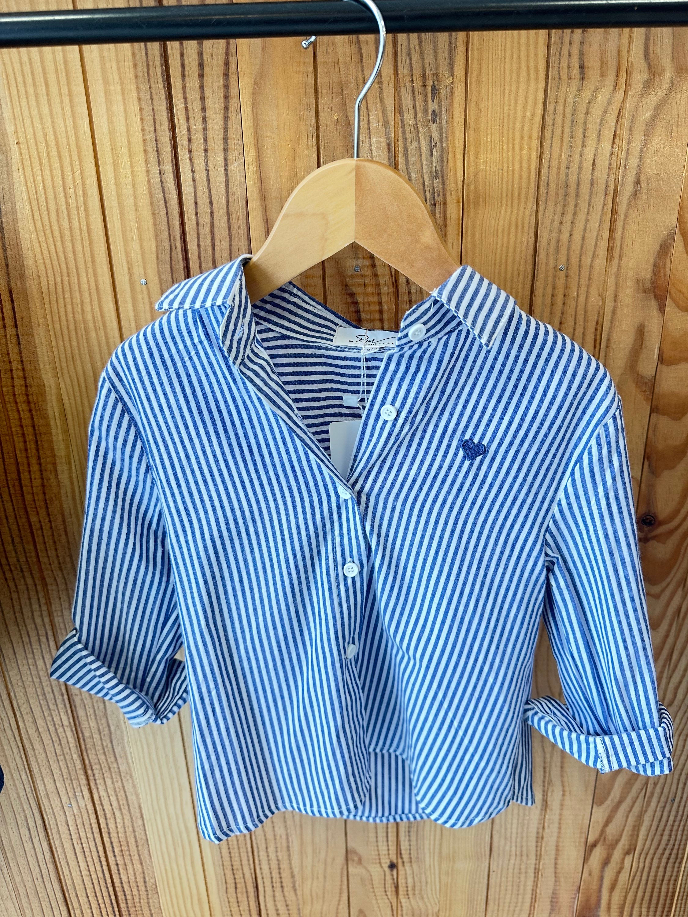 Chemise Rayé Bleu