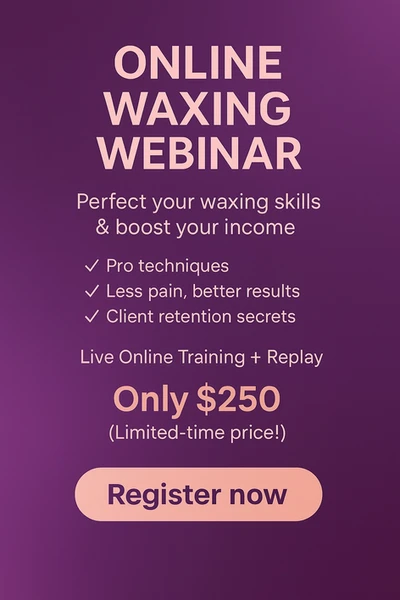 Online Waxing Course Webinar
