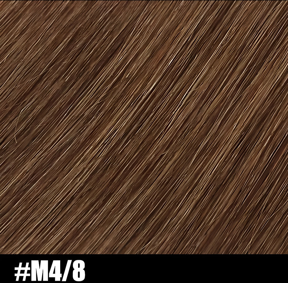 Thumbnail: European Flat-Tip Remy Human Hair 16" Mixed Tones