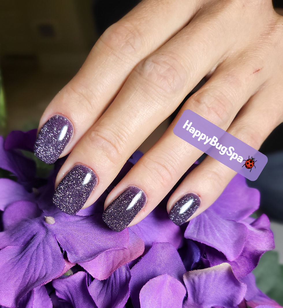 Sparkly Gel Overlay