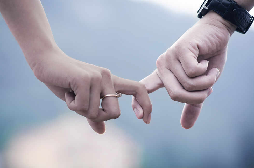 Holding Hands Closeup