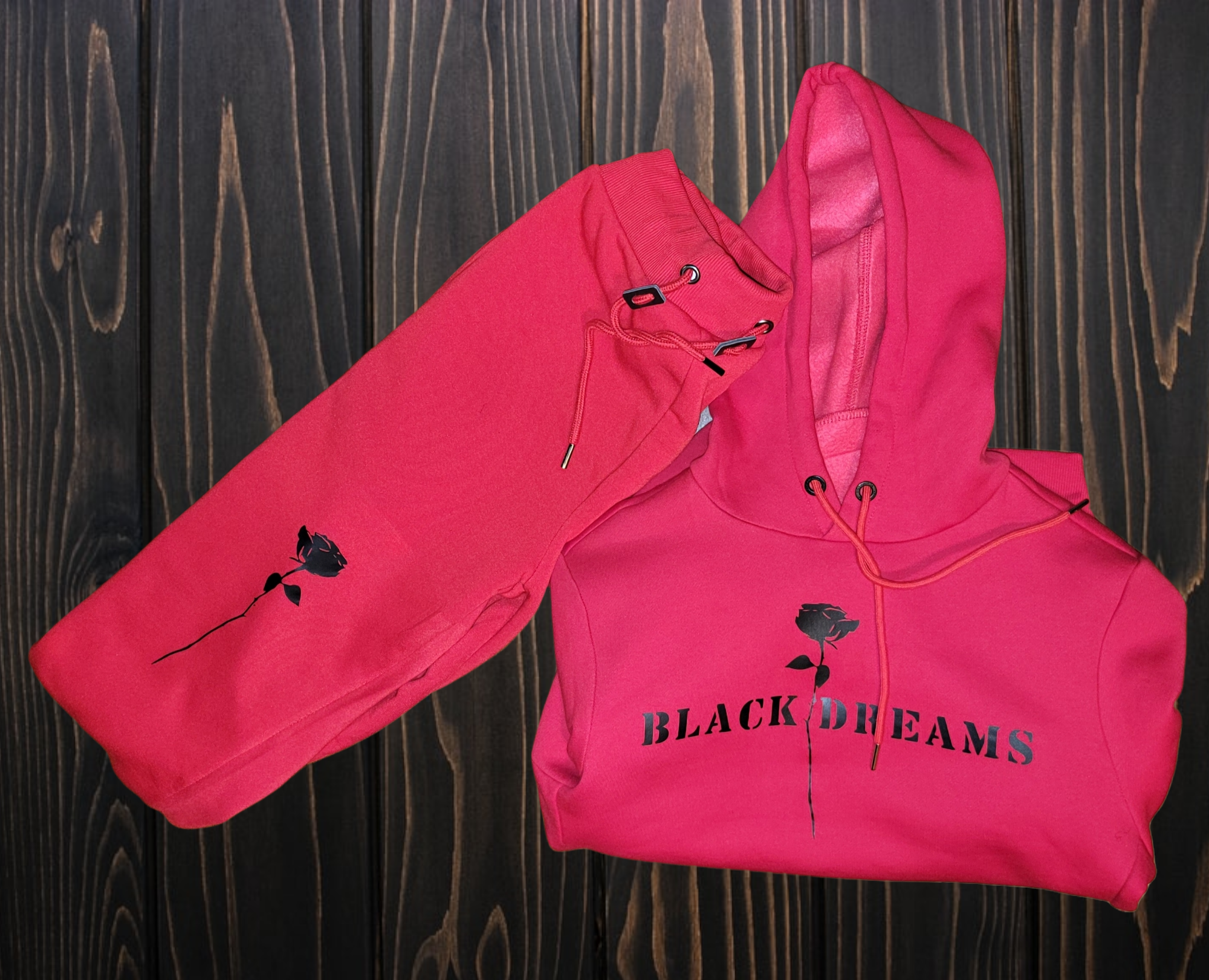  Black dreams all red dream suit🥀 new arrival 