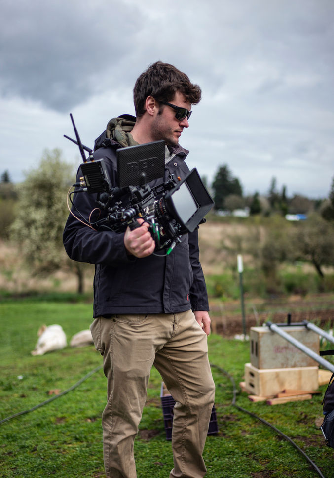 Director of Photography Alex Pickering RED Camera