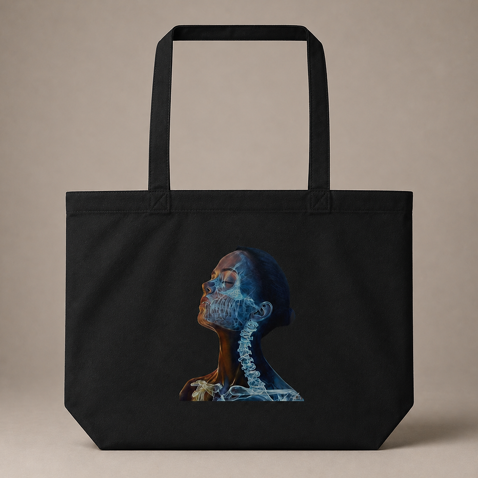 expressive botanical tote bag 2
