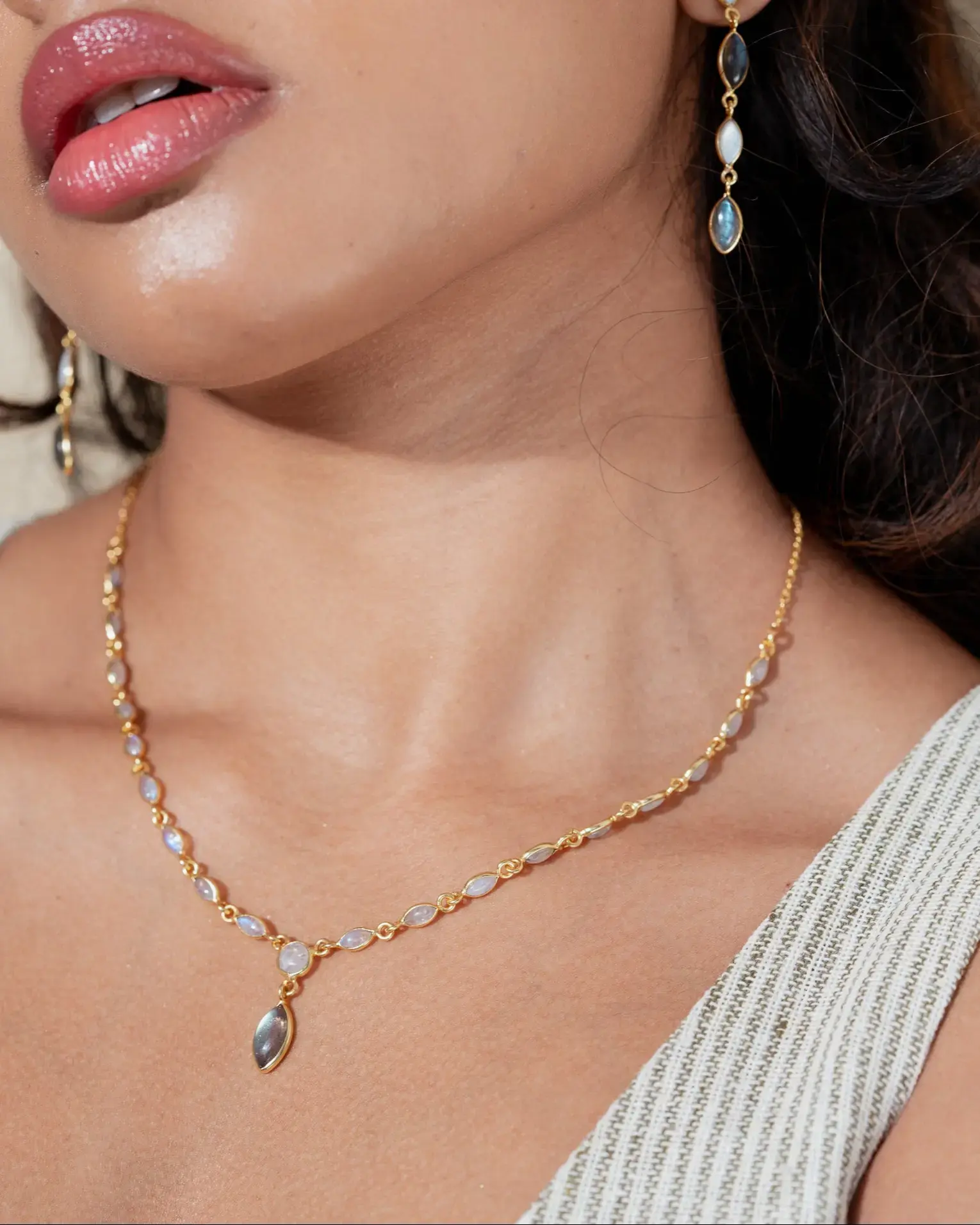 COLLIER "Tempêtes du désert" - Ekadori