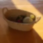 Panière de rangement.