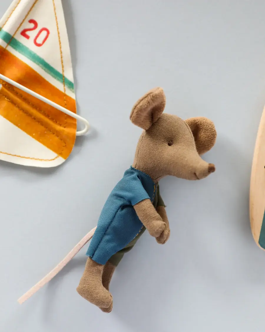 Miniature : SOURIS ET LEUR SURF - Maileg