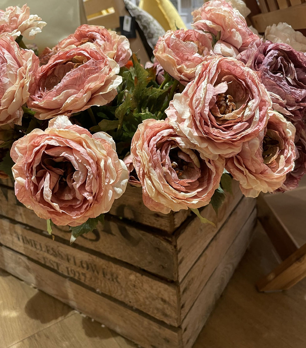 Miniature : RENONCULE - Fleur Artificielle
