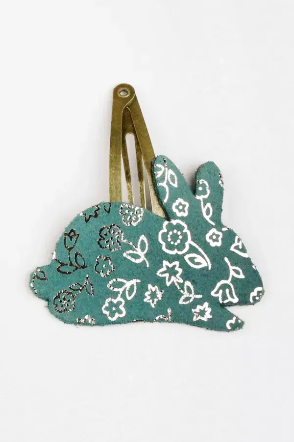 Miniature : BARRETTE EN CUIR - Barnabé Aime le Café