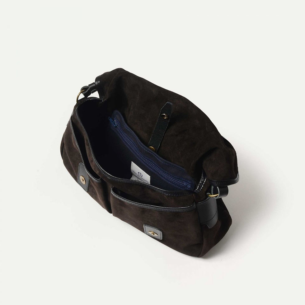 Miniature : MUSETTE DU PECHEUR Marron Foncé - Bleu de Chauffe
