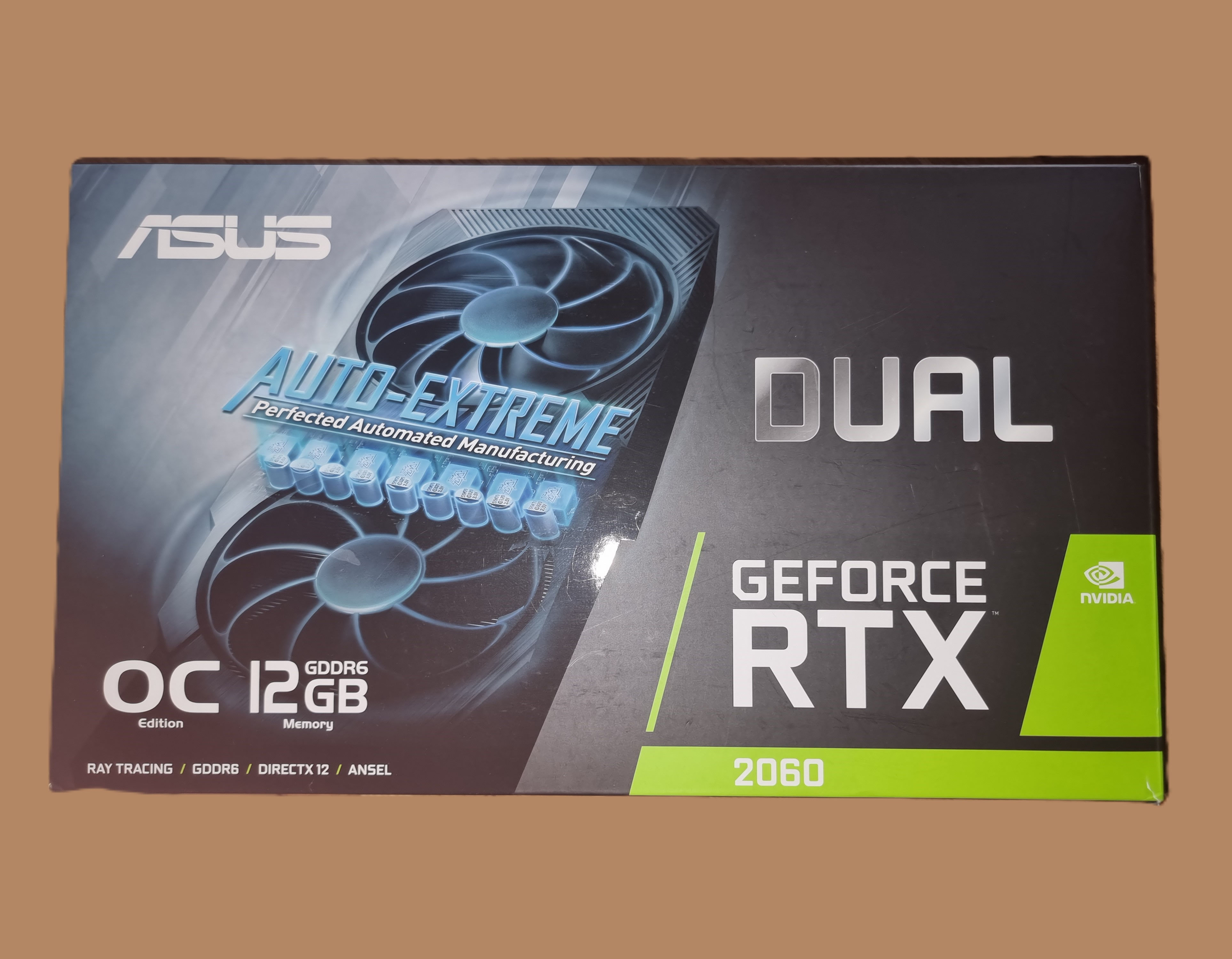 NVIDIA RTX 2060 12GB Asus Dual-Fan Refurbished