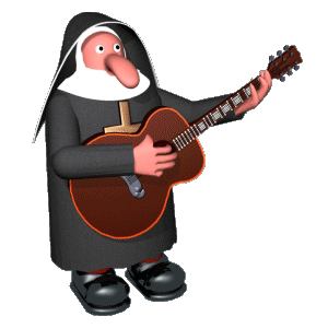 singing nun gif animation