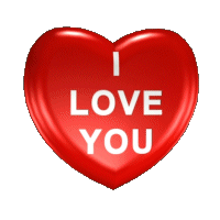 I love you heart animated gif