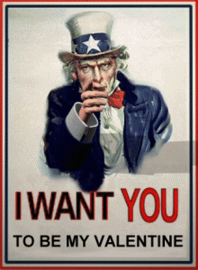 Uncle Sam says be my Valentine