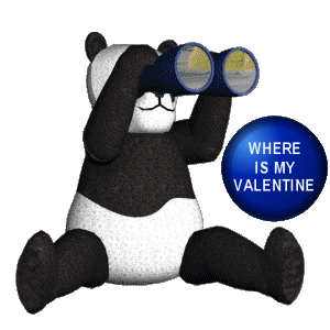 Where is my Valentine animated gif