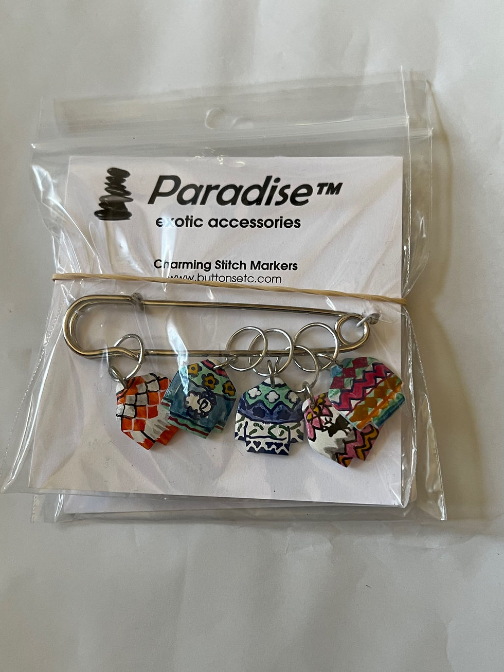 Paradise Stitch Markers, Sweaters Habetrot's Wheel