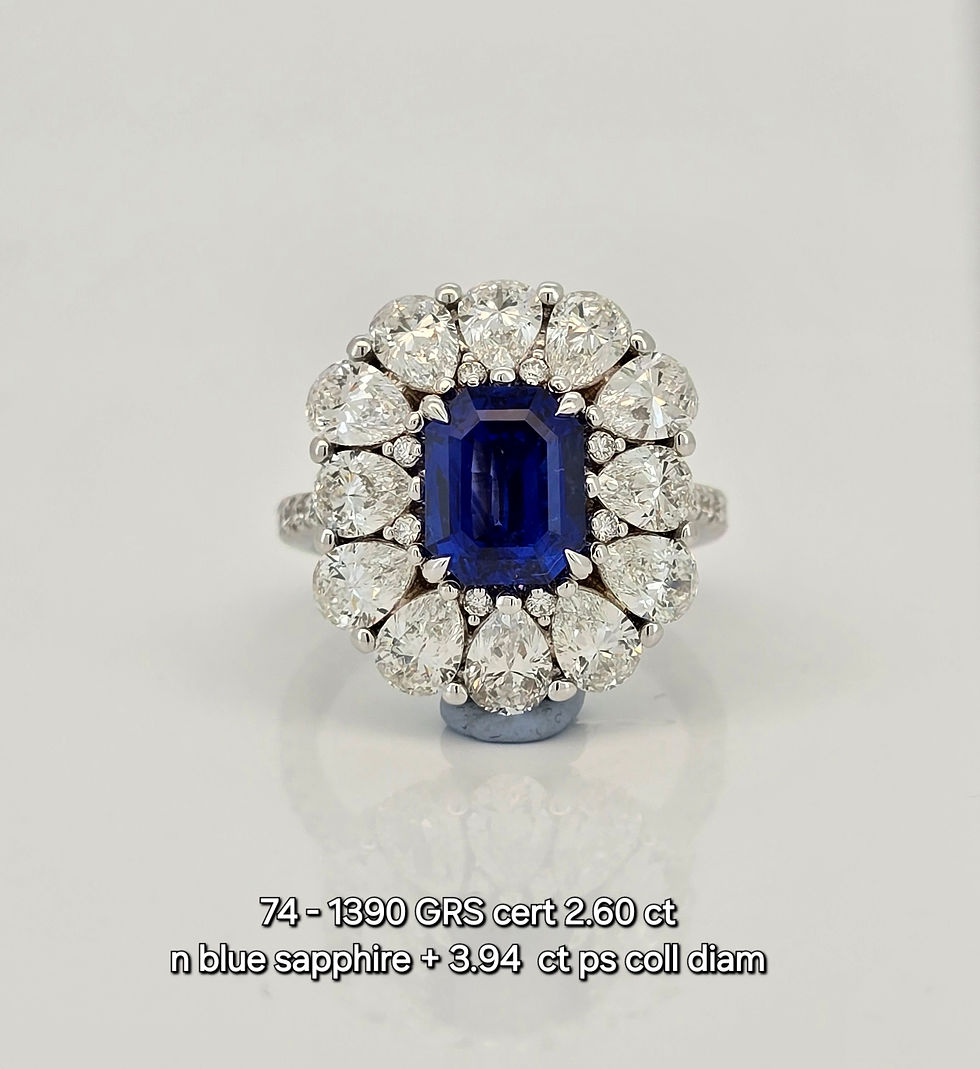 Thumbnail: GRS 2.60 ct EC natural sapphire