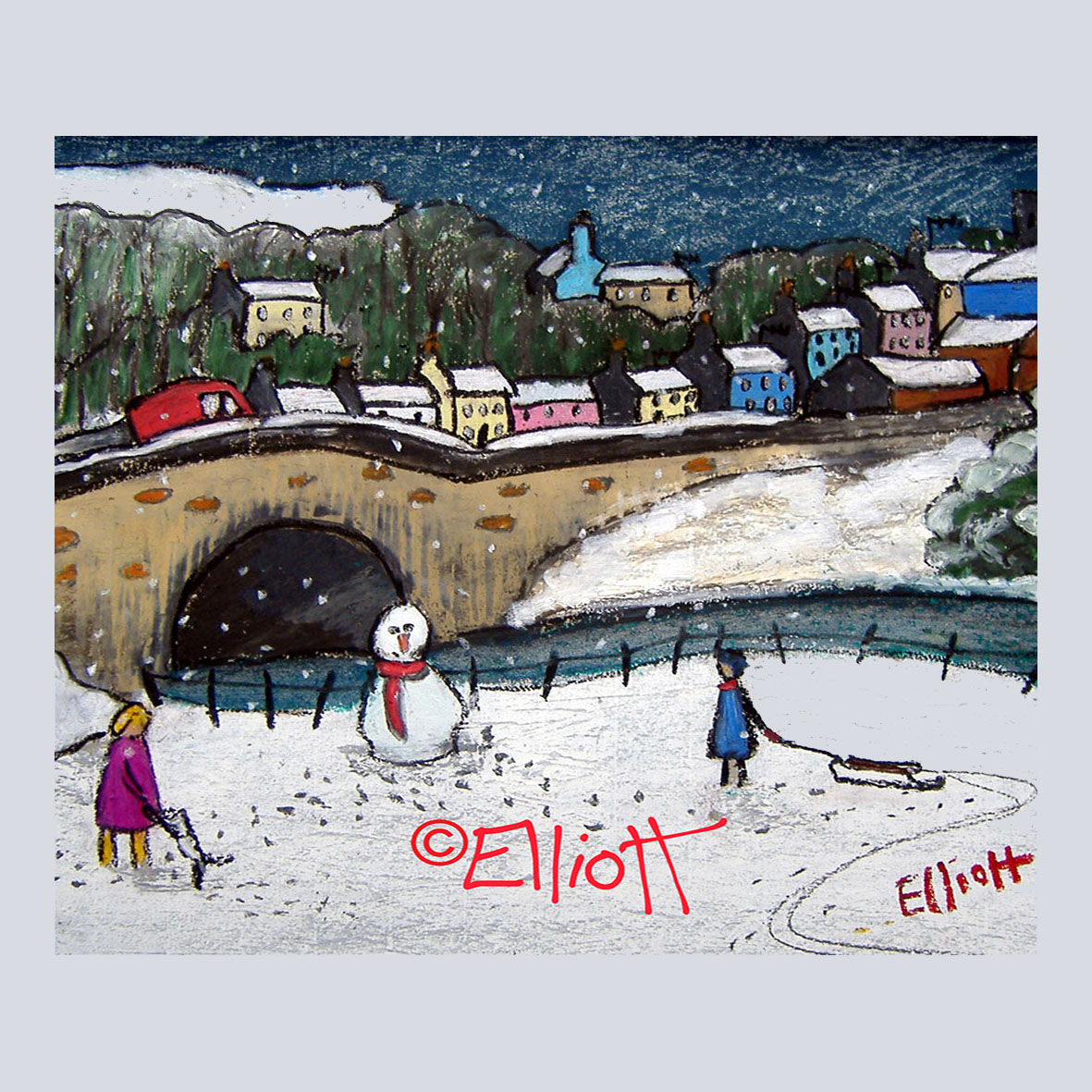 Llandeilo in the Snow