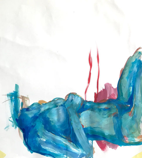 Acrylic on paper, approx. 297×420 mm
