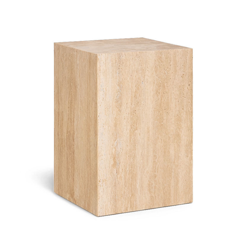 Miniatura: pedestal-marmol-recibidor-mesa-lateral-sofa-diseno