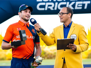 CLAYTON FLOYD MVP DREAM11 EUROPEAN CRICKET CHAMPIONSHIP