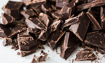 Trozo de chocolates