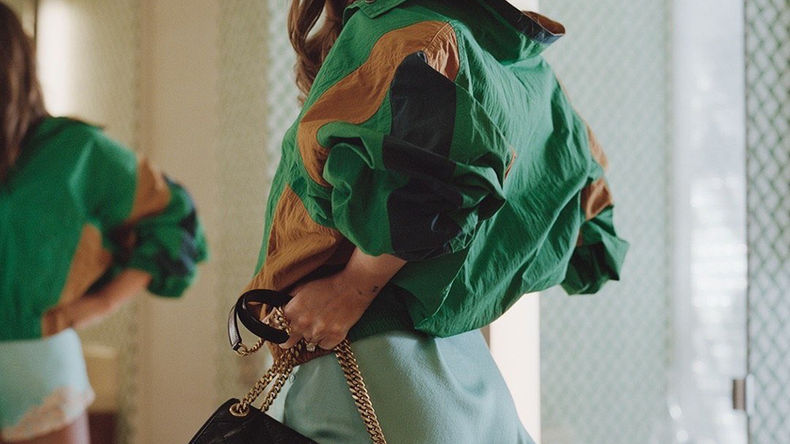 Хейлі Бібер в новій рекламній кампанії Saint Laurent