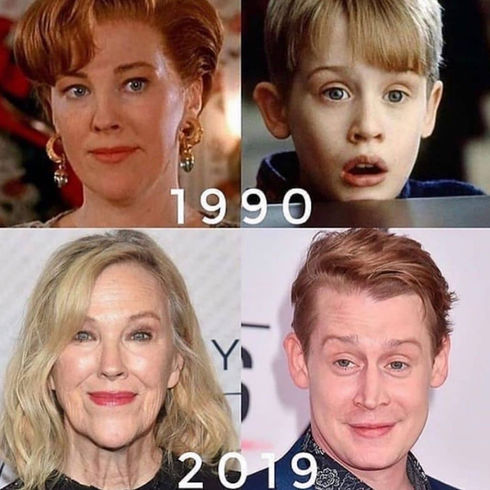 Маколей Калкин и Кэтрин О'Хара