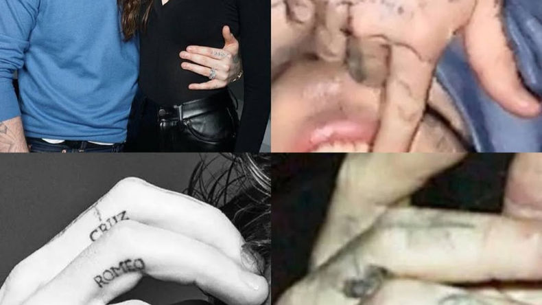 Бруклін Бекхем видалив тату, які були присвячені братам та сестрі